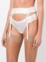Bordelle strap suspender belt Beige - Thumbnail 2