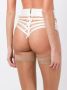 Bordelle strap suspender belt Beige - Thumbnail 3