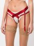 Bordelle suspender belt Rood - Thumbnail 2