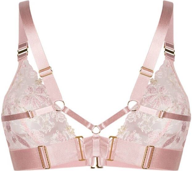 Bordelle Triangel bh Roze