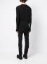 Boris Bidjan Saberi T-shirt met lange mouwen Zwart - Thumbnail 4