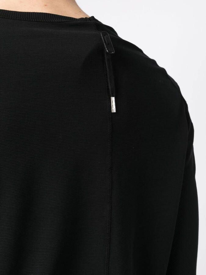 Boris Bidjan Saberi T-shirt met lange mouwen Zwart