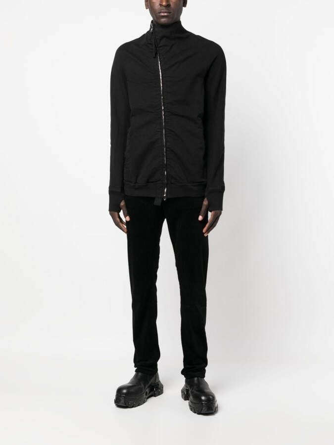 Boris Bidjan Saberi Jack met hoge hals Zwart