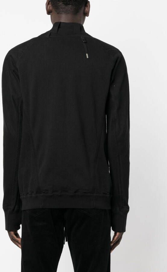Boris Bidjan Saberi Jack met hoge hals Zwart