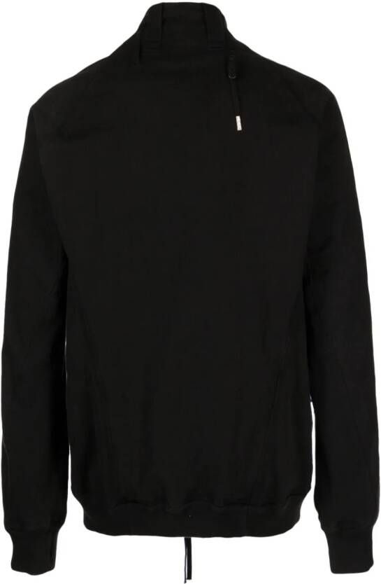 Boris Bidjan Saberi Jack met hoge hals Zwart