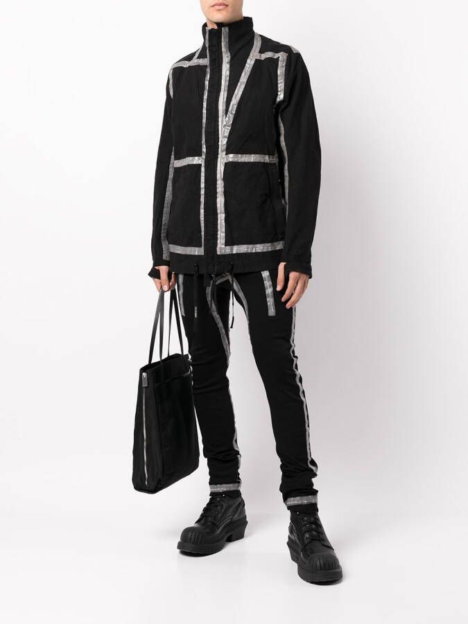 Boris Bidjan Saberi Jack met metallic afwerking Zwart