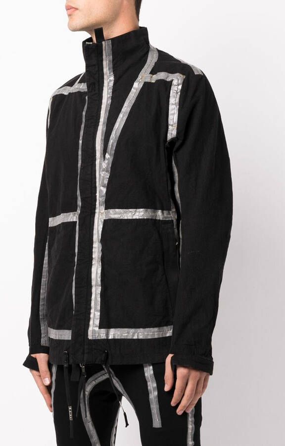 Boris Bidjan Saberi Jack met metallic afwerking Zwart