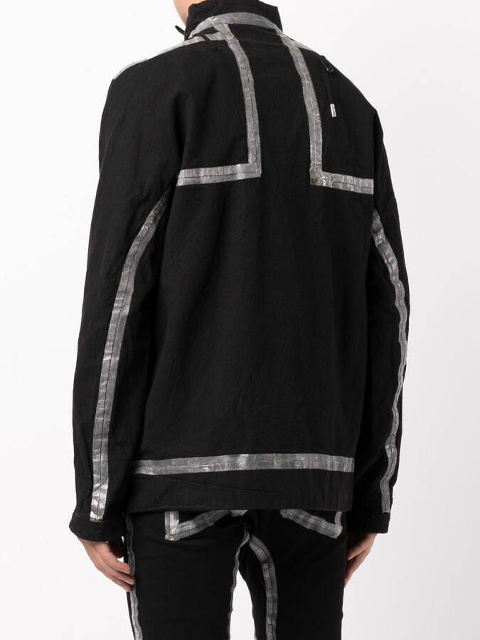 Boris Bidjan Saberi Jack met metallic afwerking Zwart