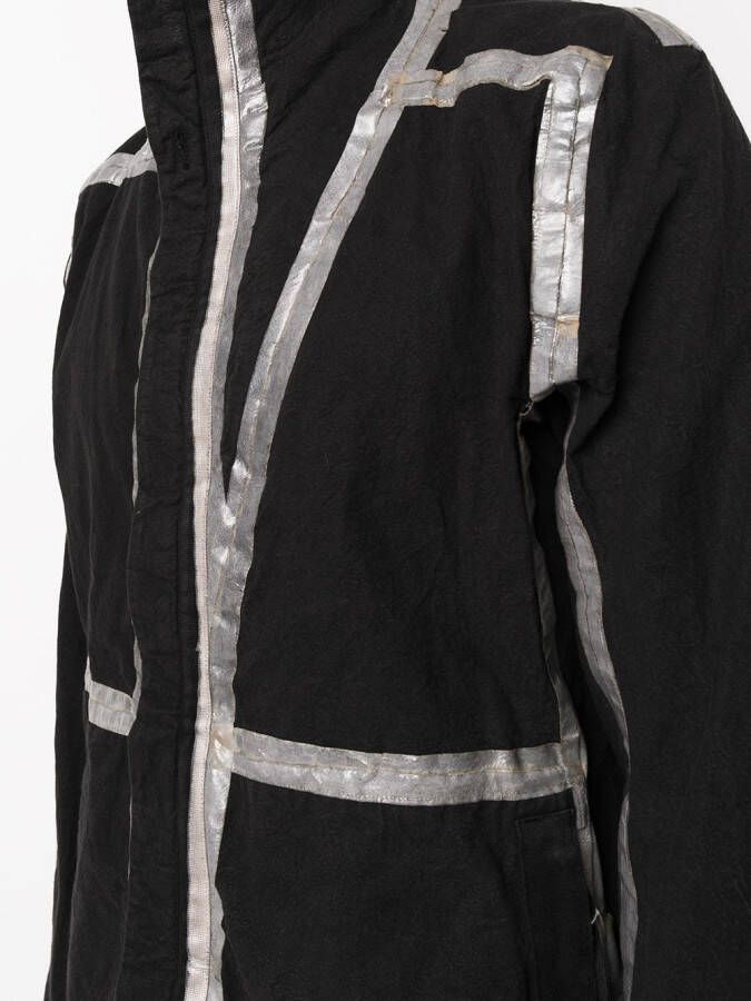 Boris Bidjan Saberi Jack met metallic afwerking Zwart