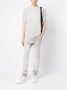 Boris Bidjan Saberi T-shirt met veters Grijs - Thumbnail 2