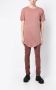 Boris Bidjan Saberi T-shirt met print Rood - Thumbnail 2