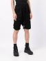 Boris Bidjan Saberi Shorts met verlaagd kruis Zwart - Thumbnail 3