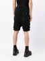 Boris Bidjan Saberi Shorts met verlaagd kruis Zwart - Thumbnail 4