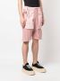 Boris Bidjan Saberi Shorts met wafel-effect Roze - Thumbnail 3