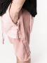 Boris Bidjan Saberi Shorts met wafel-effect Roze - Thumbnail 5