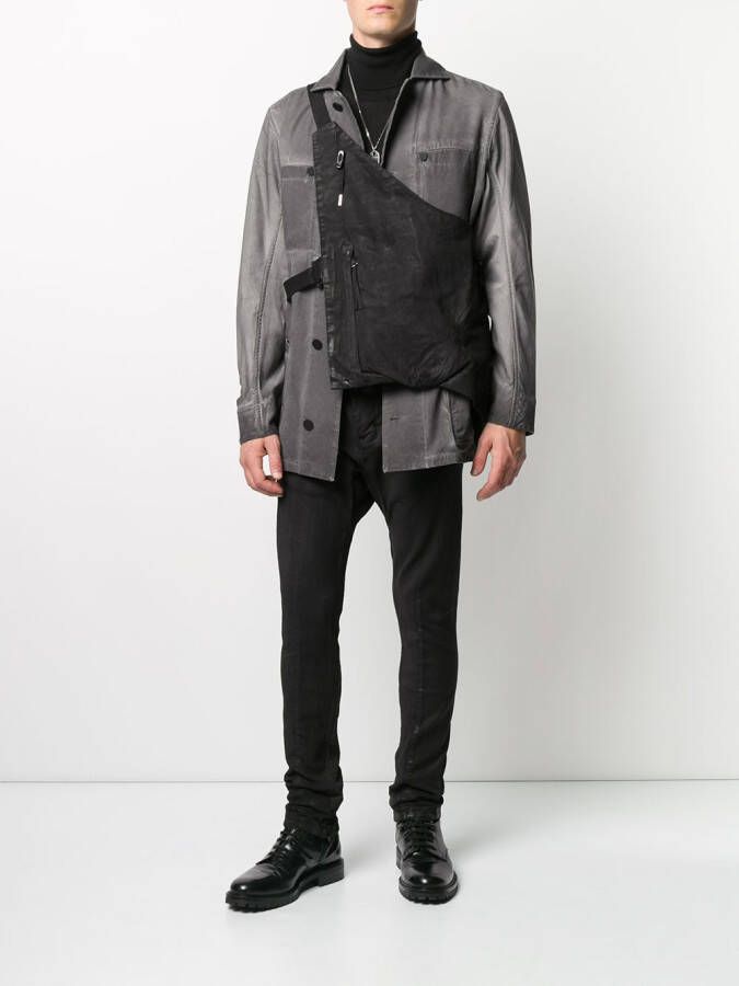 Boris Bidjan Saberi Skinny broek Zwart