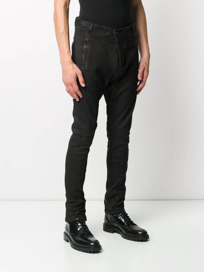 Boris Bidjan Saberi Skinny broek Zwart