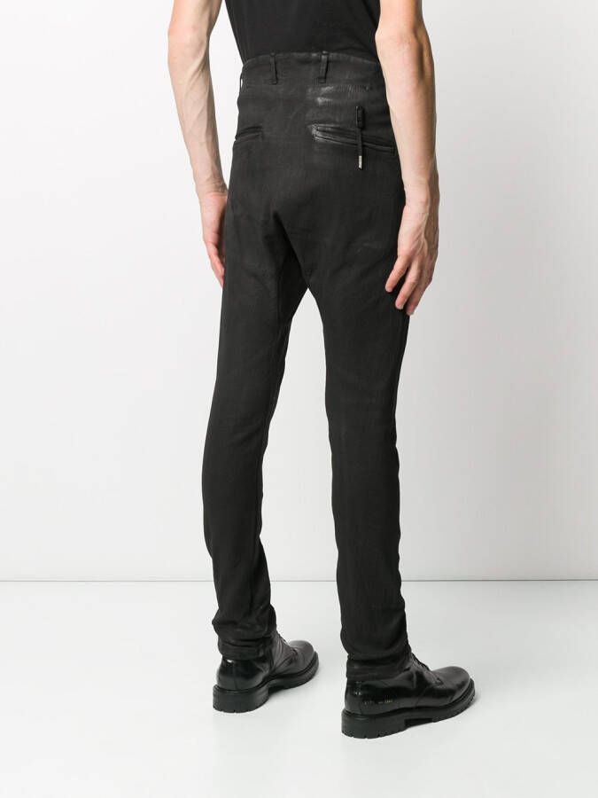Boris Bidjan Saberi Skinny broek Zwart