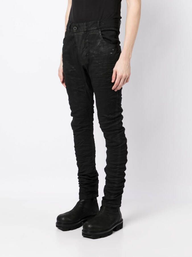 Boris Bidjan Saberi Slim-fit jeans Zwart