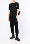 Boris Bidjan Saberi T-shirt met gerafelde afwerking Zwart - Thumbnail 2