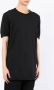 Boris Bidjan Saberi T-shirt met gerafelde afwerking Zwart - Thumbnail 3
