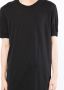 Boris Bidjan Saberi T-shirt met gerafelde afwerking Zwart - Thumbnail 5