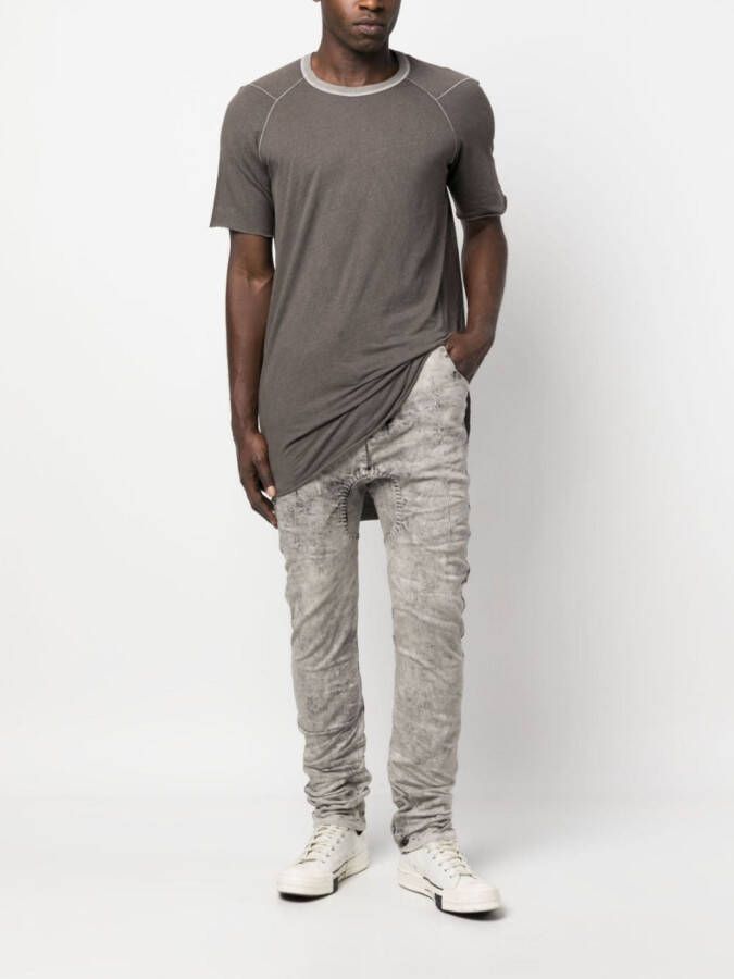 Boris Bidjan Saberi T-shirt met korte mouwen Grijs