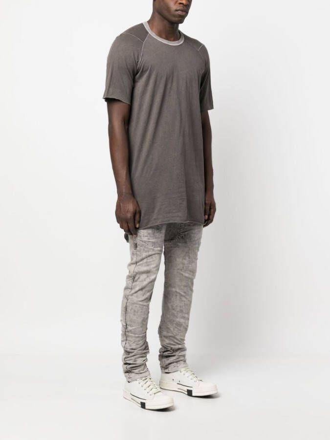 Boris Bidjan Saberi T-shirt met korte mouwen Grijs