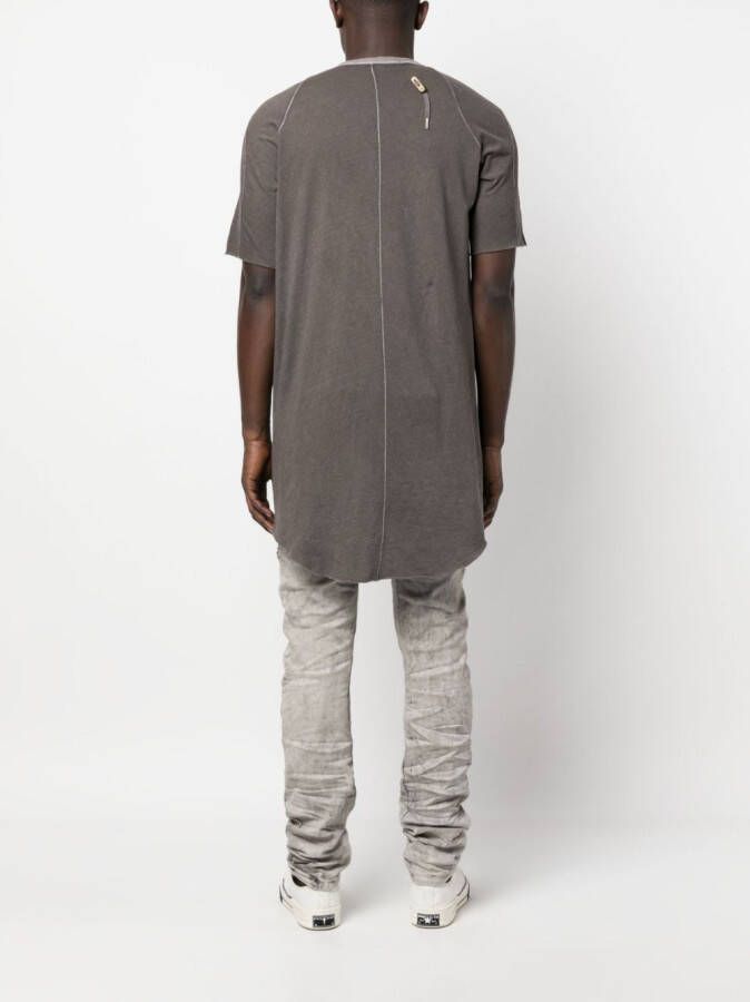 Boris Bidjan Saberi T-shirt met korte mouwen Grijs