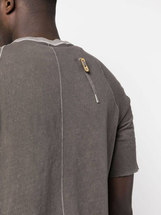 Boris Bidjan Saberi T-shirt met korte mouwen Grijs