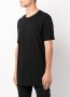 Boris Bidjan Saberi T-shirt met tape detail Zwart - Thumbnail 3