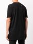 Boris Bidjan Saberi T-shirt met tape detail Zwart - Thumbnail 4