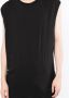 Boris Bidjan Saberi Tanktop met gerafelde afwerking Zwart - Thumbnail 5