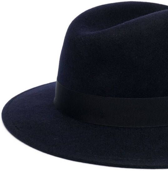 Borsalino Fedora hoed Blauw