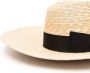 Borsalino Geweven hoed Beige - Thumbnail 2