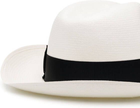 Borsalino Panama hoed Wit