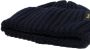 Borsalino Ribgebreide muts Blauw - Thumbnail 2