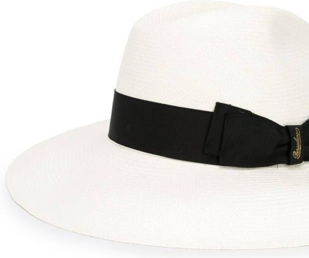 Borsalino Sophie Panama hoed Wit