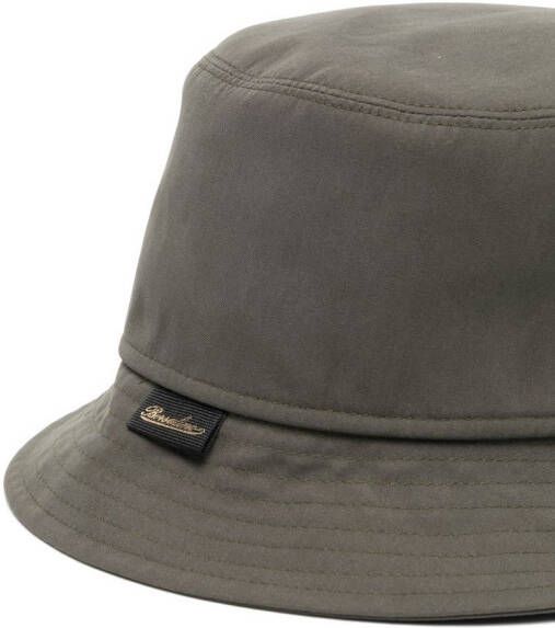 Borsalino Vissershoed met logo Groen