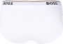 BOSS 3-pack boxershorts met logoband Wit - Thumbnail 3