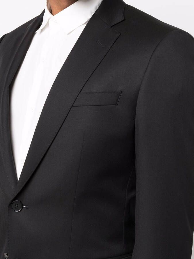 BOSS Blazer van scheerwol Zwart