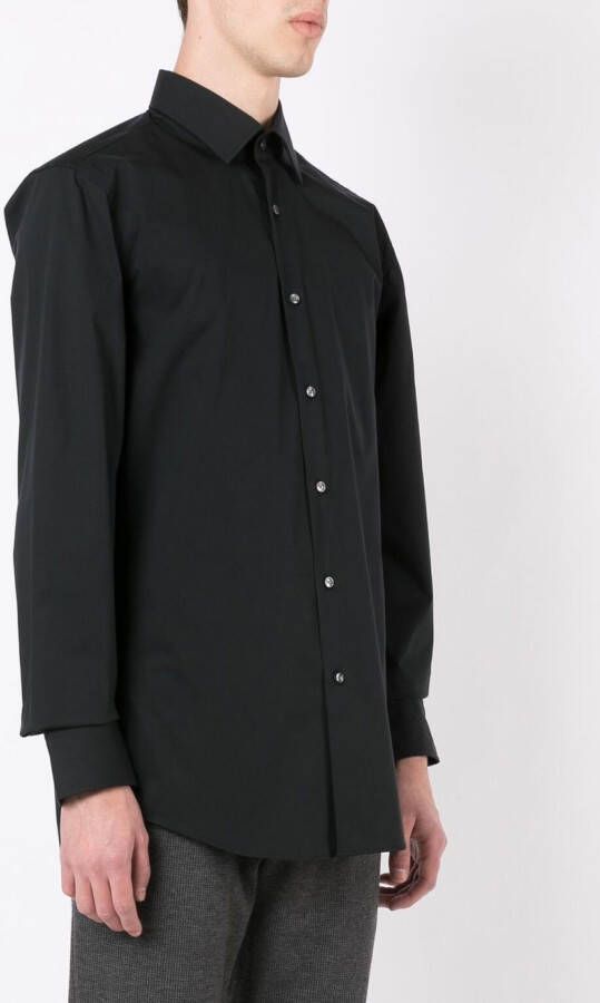 BOSS Button-down overhemd Zwart