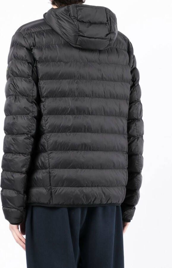 BOSS Donsjack met logoprint Zwart
