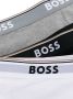 BOSS Drie boxershorts met logoband Zwart - Thumbnail 4