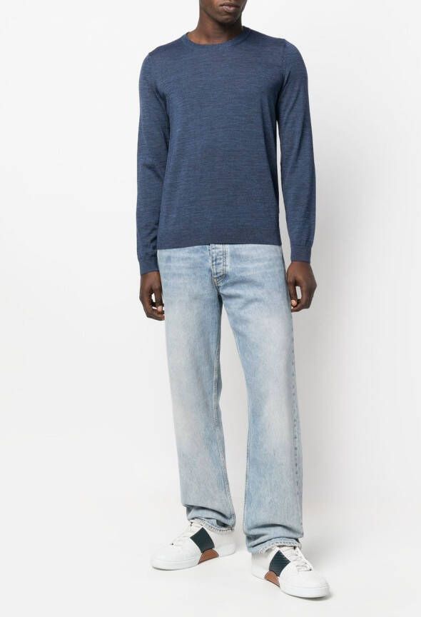 BOSS Gebreide trui Blauw