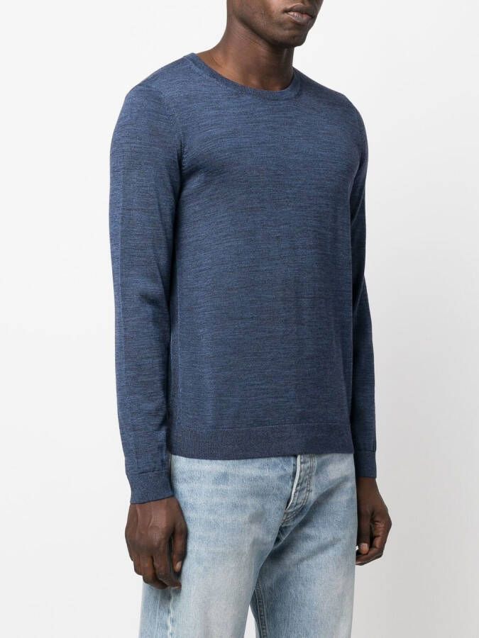 BOSS Gebreide trui Blauw