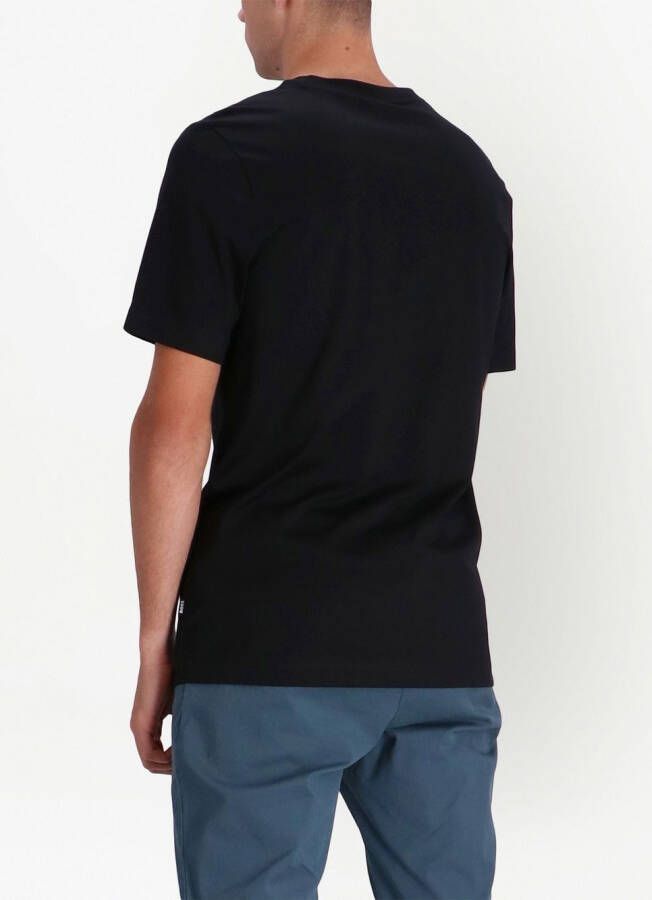 BOSS T-shirt met grafische print Zwart