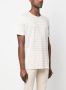 BOSS T-shirt met horizontale streep Beige - Thumbnail 3