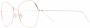 BOSS Bril met geometrisch montuur Goud - Thumbnail 2