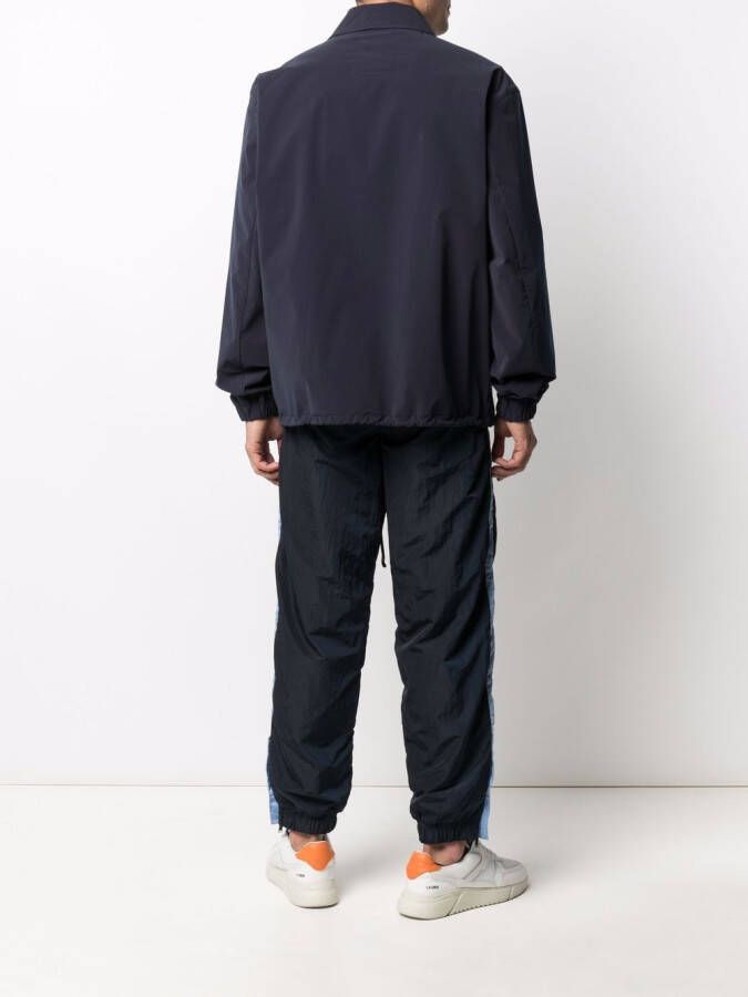BOSS Shirtjack met logopatch Blauw